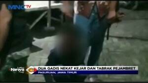 Aksi Nekat Dua Gadis Kejar Pejambret