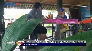 Menikmati Soto Dalam Kolam Ikan dan Merasakan Sensasi Dipijat