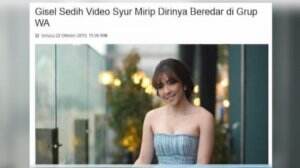 Tahun Kelam Bagi Gisella Anastasia