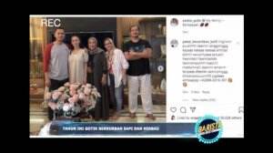 Zaskia Gotik Berkurban Bersama Keluarga