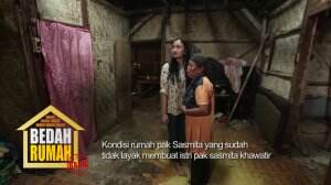 Keadaan Rumah Pak Sasmita Yang Mengkhawatirkan
