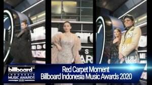 Red Carpet Moment Billboard Indonesia Music Awards 2020