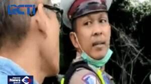 Tak Terima Ditilang, Seorang Pengedara Mobil Nekat Mencekik Polisi