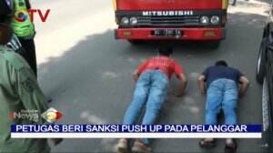 Pelanggar PSBB Masih Banyak, Petugas Terpaksa Memberi Sanksi Ringan