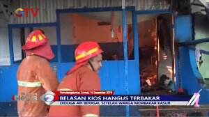 Diduga Anak Bakar Kasur, Belasan Rumah Hangus Terbakar di Pematang Siantar