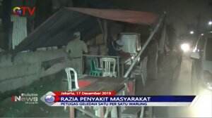 Petugas Gabungan Razia ''Penyakit Masyarakat'' di Pulo Gadung