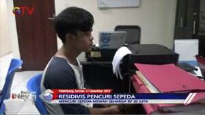Polisi Tangkap Residivis Pencuri Sepeda Mahal di Palembang