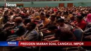 KESAL! Presiden Jokowi: Masa Cangkul Masih Harus Impor?