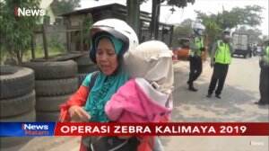 Suami Ditilang Polisi, Wanita Menangis Histeris
