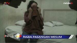 Pasangan Mesum Terciduk Razia