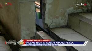 Memprihatinkan! Kondisi Pasar Blok G Tanah Abang