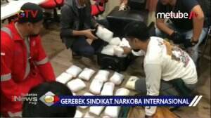 Jaringan Narkoba Internasional Digerebek