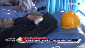 Tabung Gas Meledak, Pegawai Lemas