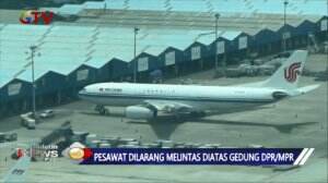 Pesawat Tak Boleh Melintas Di Atas Gedung MPR/DPR Saat Pelantikan, Kenapa?