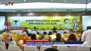 Rapat Pleno Golkar, Bambang Soesatyo Tidak Hadir