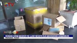 Dua Mahasiswa Penimbun Ribuan Masker Untuk Dikirim Keluar Negeri Berhasil Digagalkan Polisi