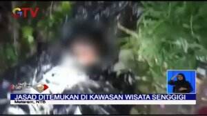 Ditemukan Jasad Wanita Terbungkus Plastik Hitam Besar di Jalanan Senggigi Lombok