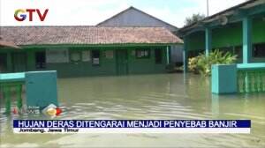 Ratusan Rumah Warga Di Jombang Jawa Timur Terendam Banjir