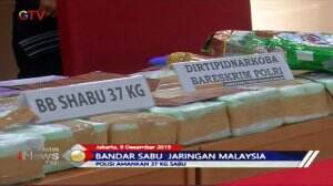 Polri dan Bea Cukai Ringkus Bandar Sabu Jaringan Malaysia di Serang