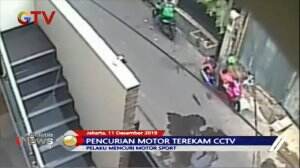 Motor Sport Raib Digasak Pelaku Beratribut Ojol
