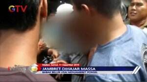 Jambret Ponsel Babak Belur Diamuk Massa