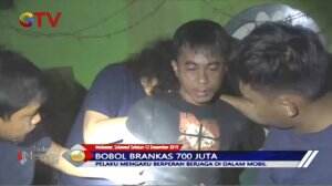 Polisi Ringkus Pembobol Brankas Sebanyak Rp700 Juta