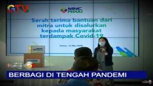 Donasi Air Mineral untuk Tim Medis Covid-19 Melalui MNC Peduli
