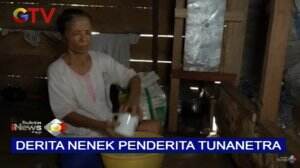 Kisah Derita Nenek Tunanetra Hidup Sendirian di Sulawesi Tengah