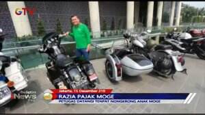 Dua Moge Tunggak Pajak Terjaring Razia di Senayan