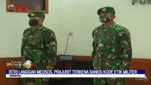 Istri Langgar Medsos, Prajurit Terkena Sanksi Kode Etik