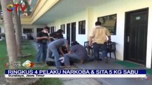 BNNP Jatim Ringkus Mantan Pemain Sepak Bola Saat Transaksi Narkoba