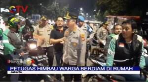 Sosialisasikan Pencegahan Virus Korona, Polisi Bubarkan Kerumunan Warga di Jakarta Timur