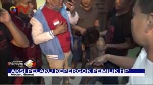 Kepergok Mencuri Dirumah Warga, Pelaku Dihajar Massa di Medan