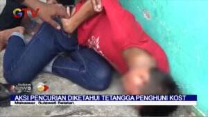 Pelaku Pencuri Dirumah Kos Sulawesi Selatan Dihajar Massa