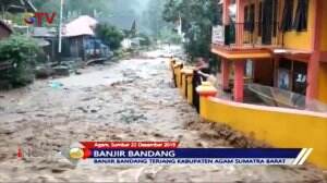 Banjir Bandang Lumpuhkan Sebagian Sumatera Barat