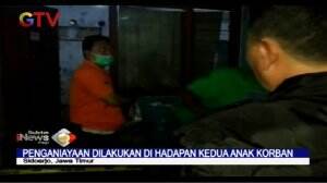 Gelap Mata Tak Mampu Hadapi Rumah Tangga, Suami Bunuh Istri Didepan Kedua Anak Kandung
