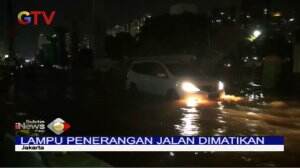 Akses Jalan di Jakarta Utara Kelapa Gading Terendam Banjir, Banyak Pemotor Berjalan Kaki
