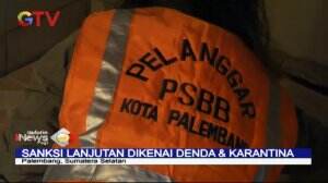 Pelanggar PSBB Di Palembang Dikenakan Sanksi Membersihkan Toilet Dan Memakai Rompi Khusus