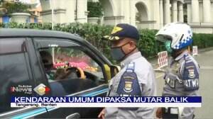 Razia Di Tangerang, Petugas Minta Pemudik Putar Balik