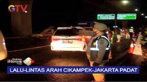 Lalu Lintas Cikampek - Jakarta Padat, Tak Punya SIKM Kendaraan Putar Balik