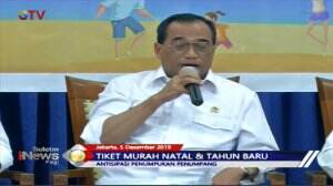 Menhub: Weekday, Tiket Pesawat Turun 30 Persen Jelang Natal dan Tahun baru