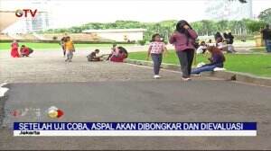 Lapisan Aspal di Monas Masih Masih Tahap Evaluasi Untuk Sirkuit Formula-E