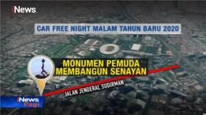 Gelar Car Free Day di Malam Tahun Baru Pemprov DKI tutup Sejumlah Jalan