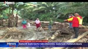 Satu Keluarga Hilang Akbibat Banjir Bandang di Labuhanbatu Utara