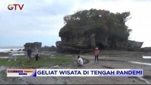 Pengunjung Tanah Lot Bali Tembus 1500 Orang