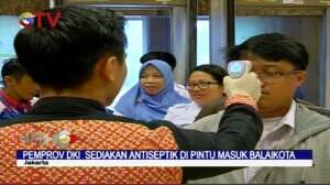Tingkatkan Waspada Penyebaran Korona, Sejumlah Instansi Terapkan Pemeriksaan Suhu Tubuh