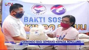 Gerkindo Bagikan Bansos Untuk Pemulung