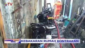 Rumah Kontrakan Pasar Minggu Kebakaran Hebat