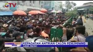 Penumpang KRL di Banten Membludak Hingga Abaikan Jaga Jarak