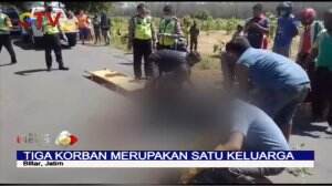Tiga Orang Tabrak lari Tewas Tertabrak Truk